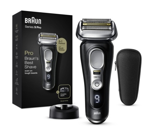 Бритва сетчатая Braun Series 9 9410s реж.эл.:5 питан.:аккум. черный