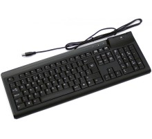 Клавиатура Acer Wired Keyboard Black Acer Wired Keyboard CHICONY KUS-0967 USB Black layout for RU with slot for Smart Card (GP.KBD11.01V)