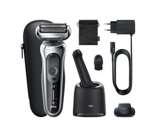 Бритва сетчатая Braun Series 7 71-S7200cc реж.эл.:3 питан.:аккум. черный Бритва сетчатая Braun Series 7 71-S7200cc реж.эл.:3 питан.:аккум. черный