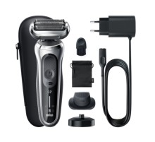 Бритва сетчатая Braun Series 7 71-S4200cs реж.эл.:3 питан.:аккум. черный/серебристый