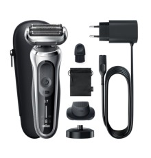 Бритва сетчатая Braun Series 7 71-S4200cs реж.эл.:3 питан.:аккум. черный/серебристый
