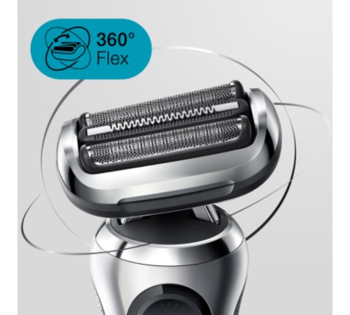 Бритва сетчатая Braun Series 7 71-S4200cs реж.эл.:3 питан.:аккум. черный/серебристый Бритва сетчатая Braun Series 7 71-S4200cs реж.эл.:3 питан.:аккум. черный/серебристый