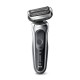 Бритва сетчатая Braun Series 7 71-S1000s реж.эл.:3 питан.:аккум. черный/серебристый