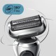 Бритва сетчатая Braun Series 7 71-S1000s реж.эл.:3 питан.:аккум. черный/серебристый