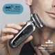 Бритва сетчатая Braun Series 7 71-S1000s реж.эл.:3 питан.:аккум. черный/серебристый