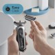 Бритва сетчатая Braun Series 7 71-S1000s реж.эл.:3 питан.:аккум. черный/серебристый