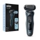 Бритва сетчатая Braun Series 6 61-N1000s реж.эл.:3 питан.:аккум. серый/черный