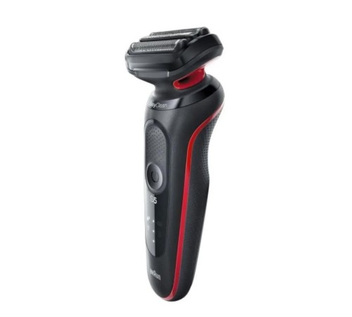 Бритва сетчатая Braun Series 5 51-R1000s реж.эл.:3 питан.:аккум. красный/черный Бритва сетчатая Braun Series 5 51-R1000s реж.эл.:3 питан.:аккум. красный/черный
