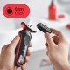 Бритва сетчатая Braun Series 5 51-R1000s реж.эл.:3 питан.:аккум. красный/черный