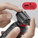 Бритва сетчатая Braun Series 5 51-R1000s реж.эл.:3 питан.:аккум. красный/черный