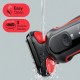 Бритва сетчатая Braun Series 5 51-R1000s реж.эл.:3 питан.:аккум. красный/черный