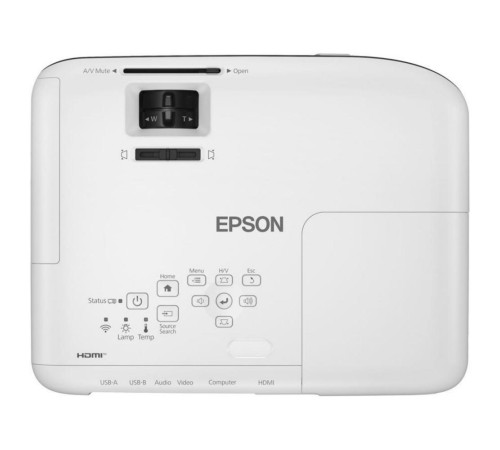 Проектор Epson EB-W52 3LCD 4000Lm (1280x800) 16000:1 ресурс лампы:6000часов 1xUSB typeA 1xUSB typeB 1xHDMI 2.5кг Проектор Epson EB-W52 3LCD 4000Lm (1280x800) 16000:1 ресурс лампы:6000часов 1xUSB typeA 1xUSB typeB 1xHDMI 2.5кг