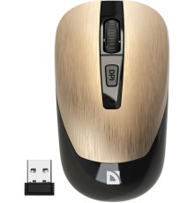 Мышка USB OPTICAL WAVE MM-995 GOLD 52994 DEFENDER