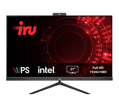 Моноблок IRU Office 27IH5P2K 27" QHD i5 11400 (2.6) 8Gb SSD256Gb UHDG 730 Free DOS GbitEth WiFi BT 120W Cam черный 2560x1440 Моноблок IRU Office 27IH5P2K 27" QHD i5 11400 (2.6) 8Gb SSD256Gb UHDG 730 Free DOS GbitEth WiFi BT 120W Cam черный 2560x1440