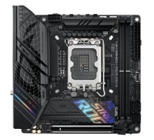 Материнская плата ASUS ROG STRIX B760-I GAMING WIFI, LGA1700, B760, 2*DDR5, HDMI+DP, 4xSATA3 + RAID, M2, Audio, Gb LAN, USB 3.2, USB 2.0, mITX; 90MB1D90-M0EAY0 (ROG STRIX B760-I GAMING WIFI)