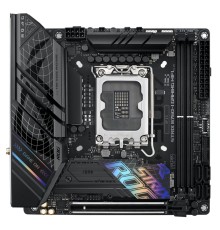 Материнская плата ASUS ROG STRIX B760-I GAMING WIFI, LGA1700, B760, 2*DDR5, HDMI+DP, 4xSATA3 + RAID, M2, Audio, Gb LAN, USB 3.2, USB 2.0, mITX; 90MB1D90-M0EAY0 (ROG STRIX B760-I GAMING WIFI)