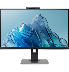 Монитор 27" ACER  Vero B277Dbmiprczxv IPS, 16:9, FHD, 250 nit, 75Hz 1xVGA + 1xHDMI(1.4) + 1xDP(1.2) + USB3.0(1up 4down) + Adj.Camera (FHD, with mic) + Audio In/Out +H.Adj. 120 (UM.HB7EE.D05)