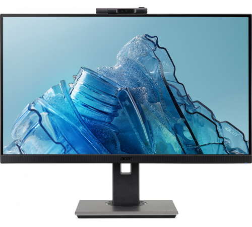 Монитор 27" ACER  Vero B277Dbmiprczxv IPS, 16:9, FHD, 250 nit, 75Hz 1xVGA + 1xHDMI(1.4) + 1xDP(1.2) + USB3.0(1up 4down) + Adj.Camera (FHD, with mic) + Audio In/Out +H.Adj. 120 (UM.HB7EE.D05)