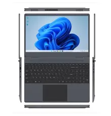 Ноутбук 15.6" IPS FHD HIPER WORKBOOK black (Core i3 1000NG4/16Gb/512Gb SSD/VGA int/W11Pro (U26-15FII3100R16S5WPG)