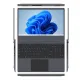 Ноутбук 15.6" IPS FHD HIPER WORKBOOK black (Core i5 1030NG7/8Gb/256Gb SSD/VGA int/W11Pro (U26-15FII5103R8S2WPG)
