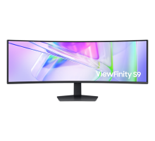 МОНИТОР 49" Samsung S49C950UAI Black (VA, изогнутый, 5120x1440, 120Hz, 5 ms, 178°/178°, 350 cd/m, 3000:1, +2xНDMI, +DP)