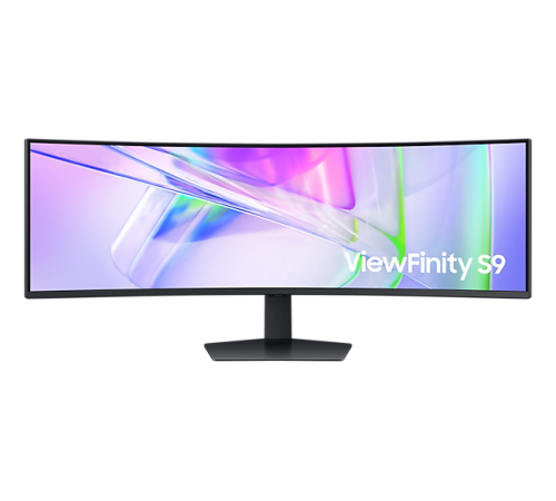 МОНИТОР 49" Samsung S49C950UAI Black (VA, изогнутый, 5120x1440, 120Hz, 5 ms, 178°/178°, 350 cd/m, 3000:1, +2xНDMI, +DP)