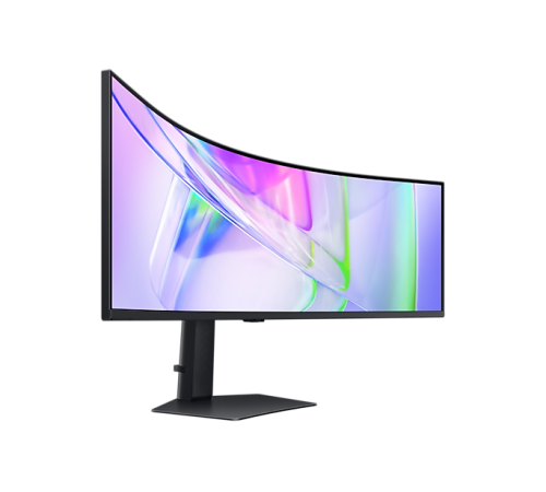 МОНИТОР 49" Samsung S49C950UAI Black (VA, изогнутый, 5120x1440, 120Hz, 5 ms, 178°/178°, 350 cd/m, 3000:1, +2xНDMI, +DP)