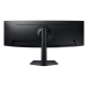 МОНИТОР 49" Samsung S49C950UAI Black (VA, изогнутый, 5120x1440, 120Hz, 5 ms, 178°/178°, 350 cd/m, 3000:1, +2xНDMI, +DP)
