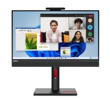 МОНИТОР 23.8" Lenovo ThinkVision TIO24 (Gen5) Black (IPS,1920x1080, 4ms, 3in1 connection w/ Tiny, DP, HDMI, USB Hub, Mic