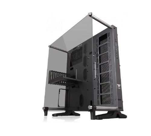 Корпус Thermaltake Case Tt Core P5 TG Ti [CA-1E7-00M9WN-00]  ATX/ Wall Mount/ Titan / no PSU / Tempered Glass