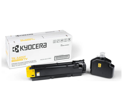 Тонер-картридж TK-5405Y 10 000 стр. Yellow для TASKalfa MA3500ci