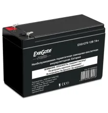 Exegate ES252436RUS Аккумуляторная батарея DT 1207/EXS1270 (12V 7Ah, клеммы F1)