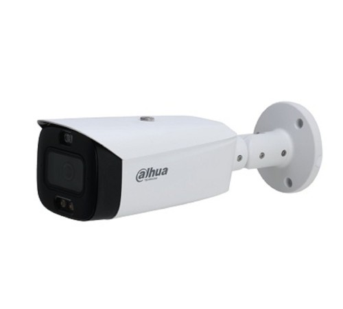 DAHUA DH-IPC-HFW3449T1P-AS-PV-0280B-S5 Уличная цилиндрическая IP-видеокамера TiOC с ИИ и активным сдерживанием 4Мп, 1/2.7” CMOS, объектив 2.8мм, видеоаналитика, ИК 30м, LED 30м, IP67