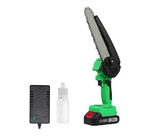 Zitrek GreenSaw 20V Пила цепная аккумуляторная бесщеточная [082-1858] { 20В, 4,0Ач Li-ion аккум. 1шт, ЗУ }
