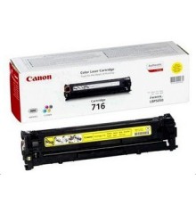 Картридж лазерный Canon 716Y 1977B002 желтый (1500стр.) для Canon LBP-5050/5050N