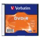 Диск DVD-R Verbatim 4.7Gb 16x Slim case (20шт) (43547)