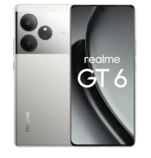 Смартфон Realme RMX3851 GT6 256Gb 12Gb серебристый моноблок 3G 4G 2Sim 6.78" 2780x1264 Android 14 50Mpix 802.11 a/b/g/n/ac/ax NFC GPS GSM900/1800 GSM1900 TouchSc Protect