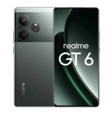 Смартфон Realme RMX3851 GT6 512Gb 16Gb зеленый моноблок 3G 4G 2Sim 6.78" 2400x1080 Android 14 50Mpix 802.11 a/b/g/n/ac/ax NFC GPS GSM900/1800 GSM1900 TouchSc Protect