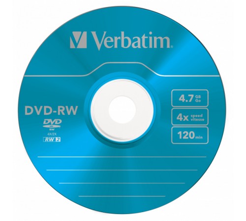Диск DVD-RW Verbatim 4.7Gb 4x Slim case (5шт) Color (43563) Диск DVD-RW Verbatim 4.7Gb 4x Slim case (5шт) Color (43563)