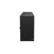 Корпус Корпус Aerocool CS-111-G-BK-v1 (mATX, 0.5mm, стекло, USB3.0 x1, USB2.0 x2, 1x 12cm Black Fan) (CS-111-G-BK-v1)