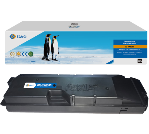 Тонер-картридж G&G toner-cartridge for Kyocera TASKalfa 3500i/4500i/4501i/5500i/3501i/5501i  with chip 35000 pages гарантия 36 мес. (GG-TK6305)