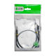 Greenconnect Кабель аудио 0.5m jack 3,5mm/jack 3,5mm, нейлон, черный, желтая окантовка, ультрагибкий, 28 AWG, M/M, Premium GCR-AVC8114-0.5m, экран, стерео Greenconnect 0.5m jack 3.5mm/jack 3.5mm нейлон (GCR-AVC8114-0.5m)