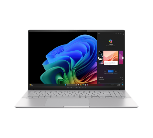 Ноутбук ASUS Vivobook S 15 OLED S5507QA-MA013W Snapdragon® X Plus X1P 42 100 3.4GHz LPDDR5X 16GB 1TB PCIE G4 SSD 15.6" 3К (2880 x 1620) OLED 120Hz WIN11 HOME Cool Silver (90NB14Q2-M00B40) Ноутбук ASUS Vivobook S 15 OLED S5507QA-MA013W Snapdragon® X Plus X1P 42 100 3.4GHz LPDDR5X 16GB 1TB PCIE G4 SSD 15.6" 3К (2880 x 1620) OLED 120Hz WIN11 HOME Cool Silver (90NB14Q2-M00B40)