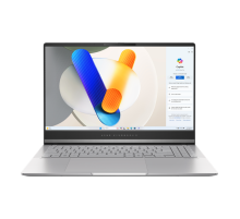 Ноутбук ASUS Vivobook S 15 OLED M5506NA-MA013 AMD Ryzen5 7535HS Mobile   3.3GHz  LPDDR5X 16GB 1TB PCIE G4 SSD   15.6" 3К (2880 x 1620) OLED  120Hz Without OS  Cool Silver (90NB14D3-M004S0)