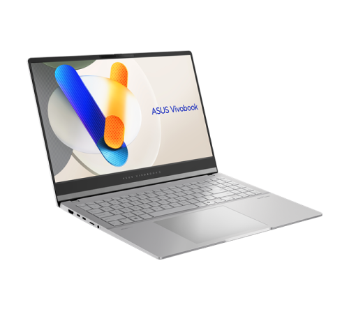 Ноутбук ASUS Vivobook S 15 OLED M5506NA-MA013 AMD Ryzen5 7535HS Mobile   3.3GHz  LPDDR5X 16GB 1TB PCIE G4 SSD   15.6" 3К (2880 x 1620) OLED  120Hz Without OS  Cool Silver (90NB14D3-M004S0)