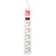 Сетевой фильтр Powercube SPG-B-6-WHITE 1.9м (5 розеток) белый (коробка)