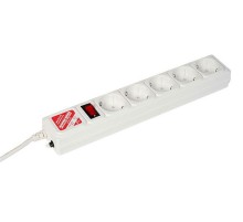 Сетевой фильтр Powercube SPG-B-10-WHITE 3м (5 розеток) белый (коробка)