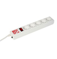 Сетевой фильтр Powercube SPG-B-10-WHITE 3м (5 розеток) белый (коробка)
