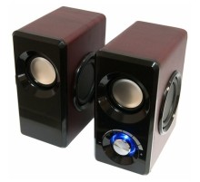 Dialog Stride AST-25UP CHERRY - акустические колонки 2.0, 6W RMS, вишневые, питание от USB