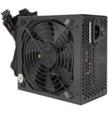 CROWN Блок питания CM-PS500W PRO (ATX, 500W, 80 PLUS SILVER 89%, APFC 20+4in 500mm, длина корпуса 140мм, FAN120, SATA*6, PATA*6, 4+4pin, 6+2pin PCI-E*4, кабель 1.2v, картонная упаковка)